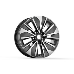 Alu kolo ALRAKIS 7,5Jx17" 5x112 ET41 - Černá metalíza