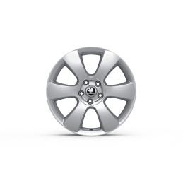 Alu kolo LUNA 7,5x18 5x112 ET46 - Stříbrná