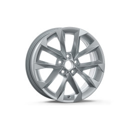 Alu kolo ITALIA Scala, Kamiq 6Jx16" 5x100 ET35 - Stříbrná metalíza