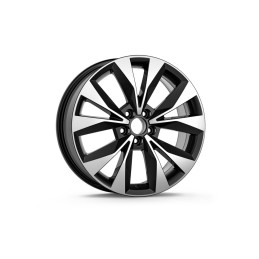 Alu kolo GENEVA SCALA, KAMIQ 6,5Jx17 5x100 ET40 - Černá metalíza