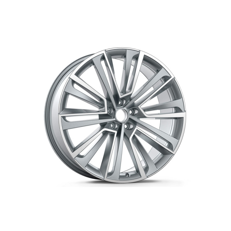 Alu kolo AQUARIUS 8,5Jx21" 5x112 ET40 - Stříbrná metalíza