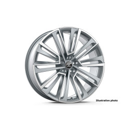Alu kolo AQUARIUS 8,5Jx21" 5x112 ET40 - Stříbrná metalíza - illustrative