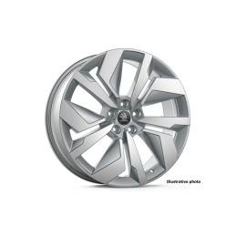 Alu kolo VEGA 8J x 20" 5x112 ET45 - Stříbrná metalíza - illustrative