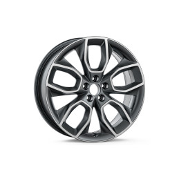 Alu kolo CRATER 7,0Jx18" 5x100 ET39 - Antracitová metalíza