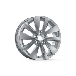 Alu kolo CORTADERO 6,0Jx16 5x100 ET38 - Stříbrná metalíza