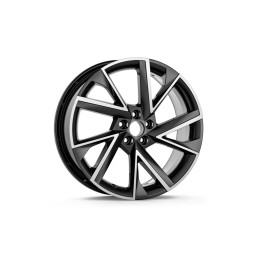 Alu kolo VEGA 7Jx18 5x100 ET39 - Černá metalíza