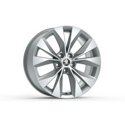 Alu kolo CASSIOPEIA 8,0Jx18" 5x112 ET44 - Stříbrná metalíza