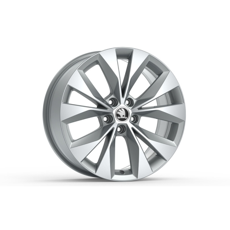 Alu kolo CASSIOPEIA 8,0Jx18" 5x112 ET44 - Stříbrná metalíza