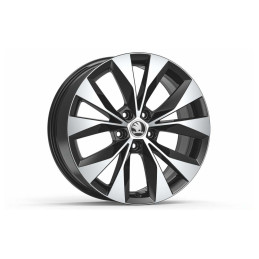 Alu kolo CASSIOPEIA 8,0Jx18 5x112 ET44 - Lesklá černá