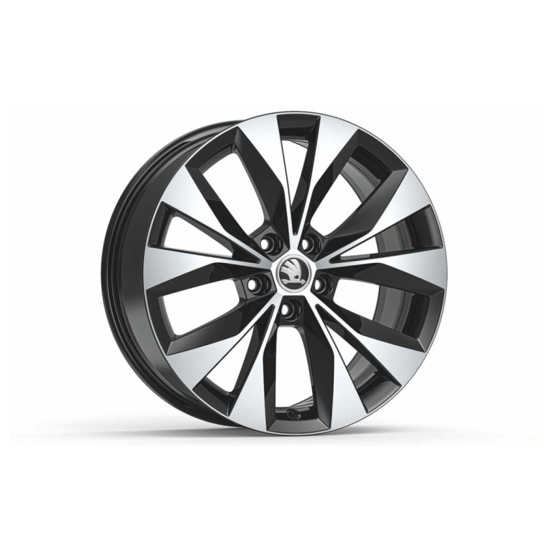 Alu kolo CASSIOPEIA 8,0Jx18 5x112 ET44 - Lesklá černá