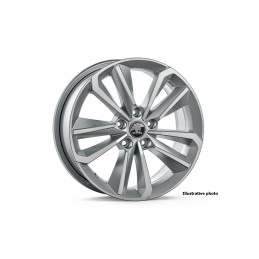 Alu kolo ARIES 7Jx17 5x112 ET46 - Stříbrná metalíza - illustrative