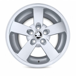 Alu kolo Carme 6,0Jx15 5x100 ET43 - Stříbrná