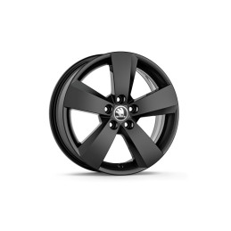 Škoda NANUQ 6x16 5x100 ET35 - Černá metalíza