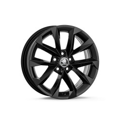 Alu kolo ITALIA 6x16" 5x100 ET35 - Černá metalíza