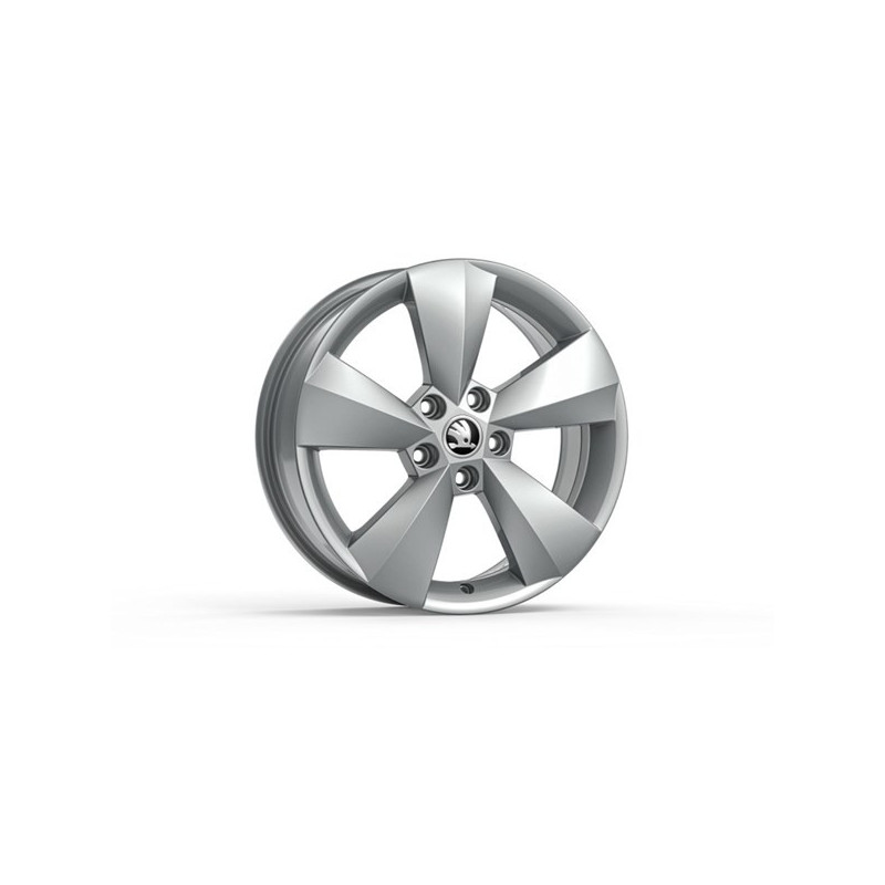 Škoda NANUQ 6x16 5x112 ET43 - Stříbrná Škoda NANUQ 6x16 5x112 ET43 - Stříbrná