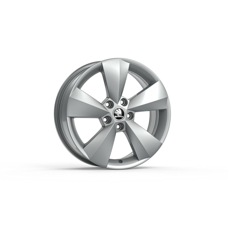 Škoda NANUQ 6,5x17 5x112 ET38 - Stříbrná