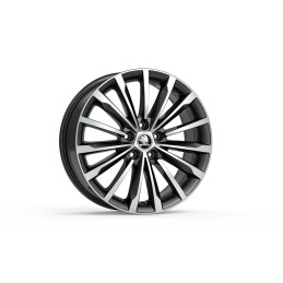 Alu kolo TRINITY 7,0Jx18" 5x112 ET43 - Černá metalíza