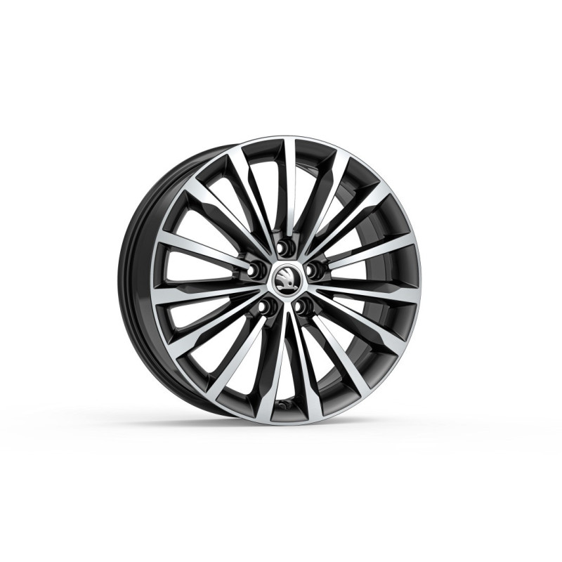 Alu kolo TRINITY 7,0Jx18" 5x112 ET43 - Černá metalíza