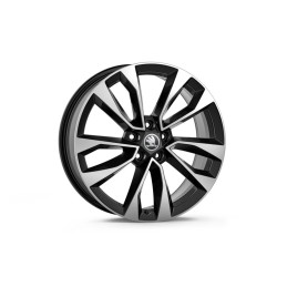 Škoda PROCYON 7x19 5x112 ET43 - Černá metalíza