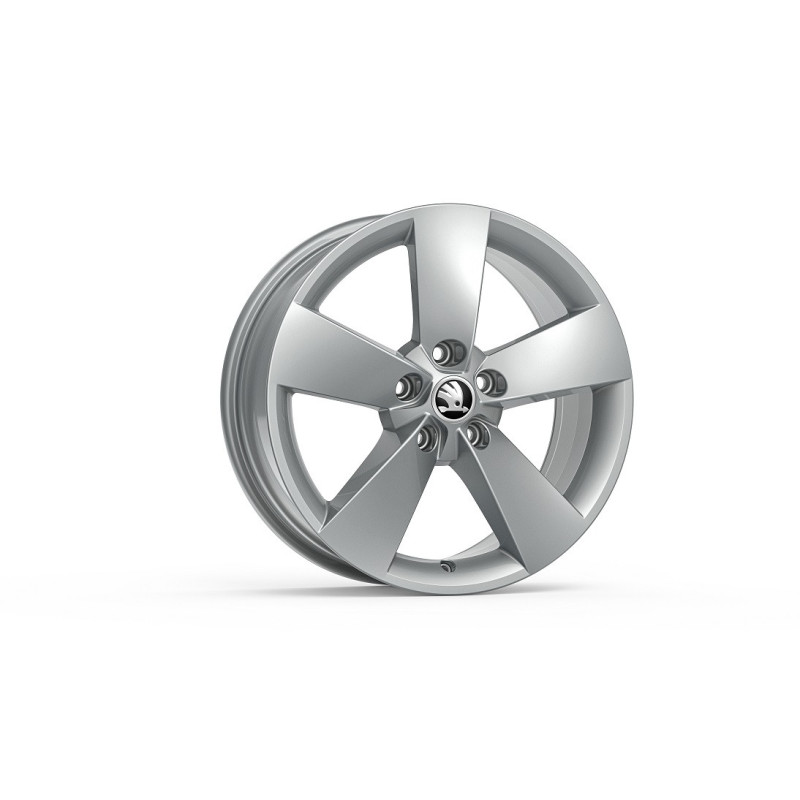 Škoda RATIKON 7x17 5x112 ET40 - Stříbrná