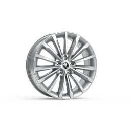 Škoda TRINITY 7x18 5x112 ET43 - Stříbrná