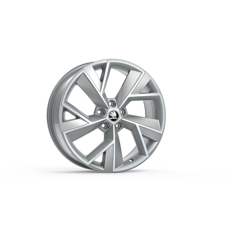 Škoda TRIGLAV 7x19 5x112 ET43 - Stříbrná