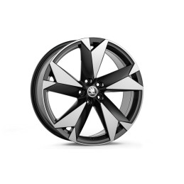 Škoda ARCTOS 8x20 5x112 ET41 - Černá metalíza
