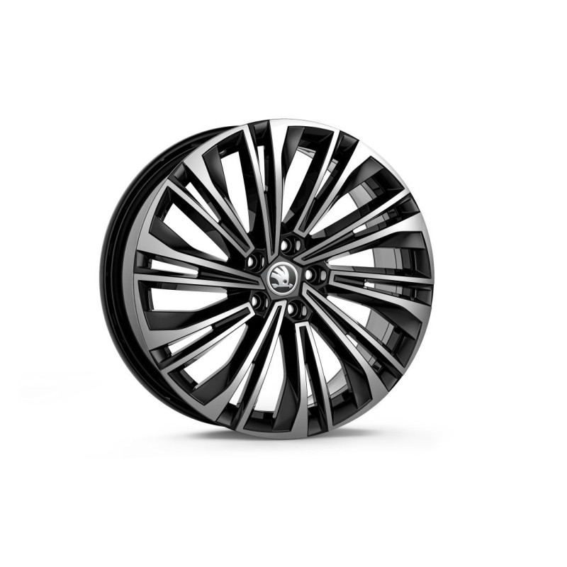 Škoda CURSA 7,5x19 5x112 ET40 - Lesklá černá