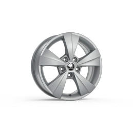 Škoda NEW VELORUM 6,5x16 5x112 ET46 - Stříbrná