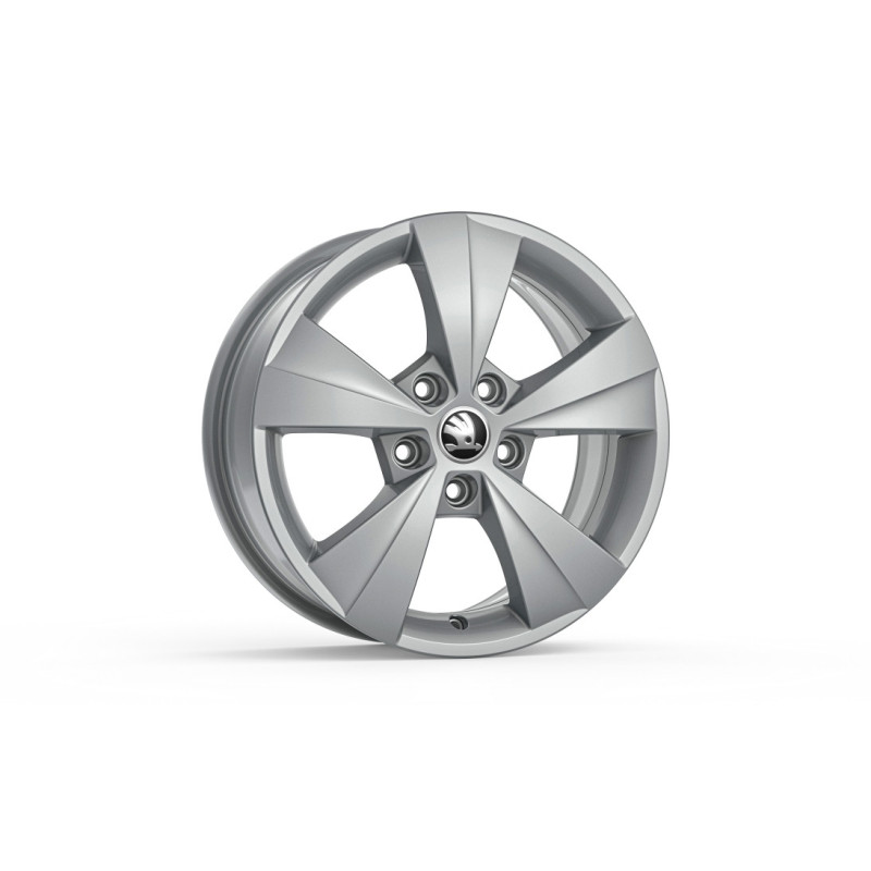Škoda NEW VELORUM 6,5x16 5x112 ET46 - Stříbrná