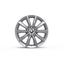 Škoda MINORIS 6,5Jx16 5x112 ET46 - Stříbrná