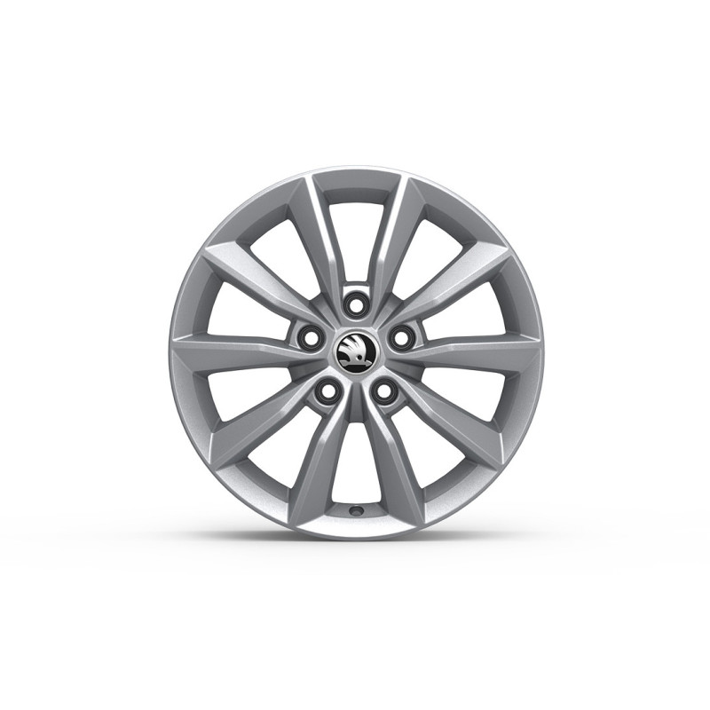 Škoda MINORIS 6,5Jx16 5x112 ET46 - Stříbrná