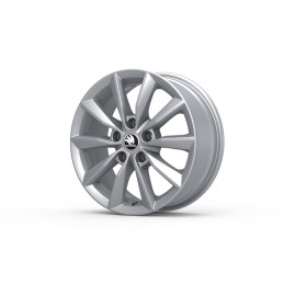 Škoda MINORIS 6,5Jx16 5x112 ET46 - Stříbrná