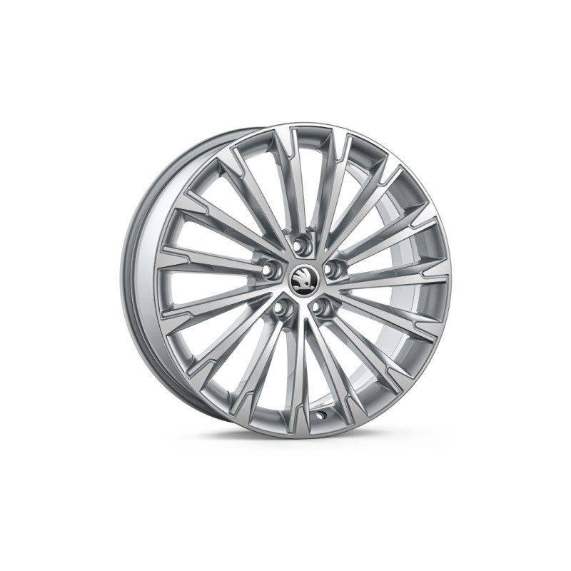 Škoda BECRUX 7,5Jx19 5x112 ET48 - Stříbrná Škoda BECRUX 7,5Jx19 5x112 ET48 - Stříbrná