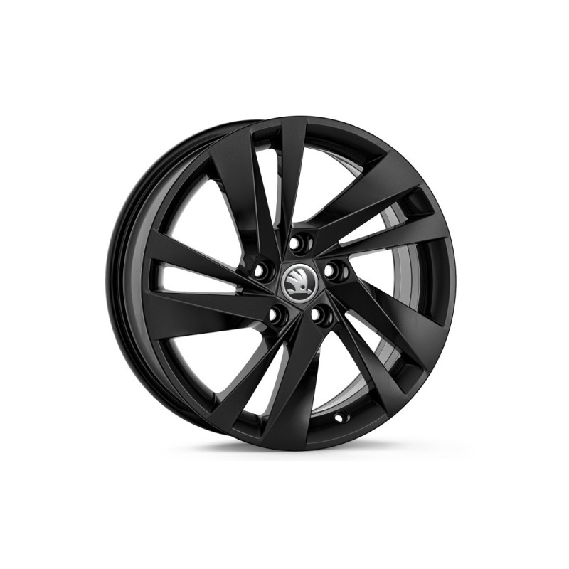 Škoda NEVIS 6,5x17 5x112 ET46 - Černá metalíza