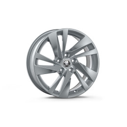 Škoda NEVIS 6,5x17 5x112 ET46 - Stříbrná metalíza