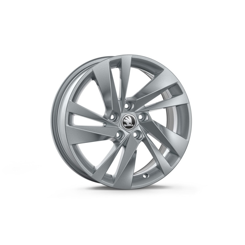 Škoda NEVIS 6,5x17 5x112 ET46 - Stříbrná metalíza