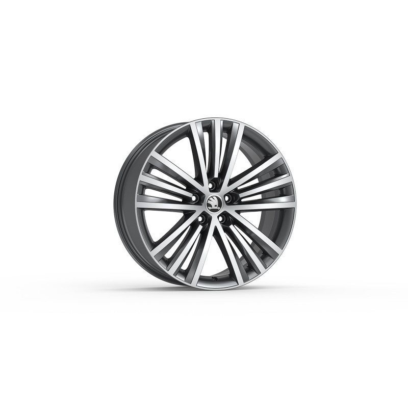 Škoda SIRIUS 8x19 5x112 ET44 - Antracitová metalíza