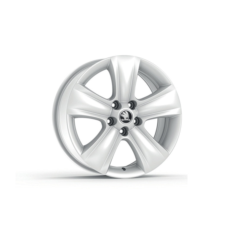 Škoda DOLOMITE 7x16 5x112 ET45 - Bílá