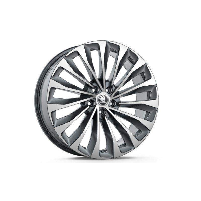 Škoda ASTERION 8x20 5x112 ET45 - Antracit metalíza Škoda ASTERION 8x20 5x112 ET45 - Antracit metalíza
