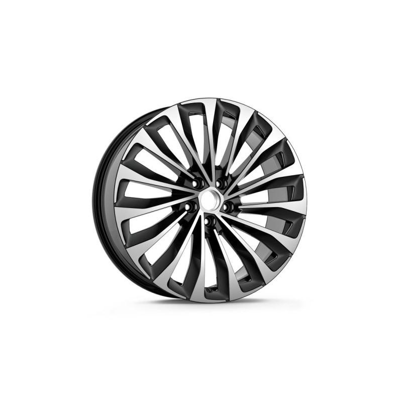 Alu kolo ASTERION 8J x 20" 5x112 ET45 - Černá metalíza