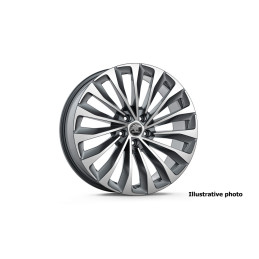 Alu kolo ASTERION 8J x 20" 5x112 ET45 - Antracitová metalíza - illustrative