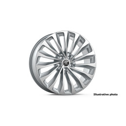 Alu kolo ASTERION 9J x 20" 5x112 ET42 - Stříbrná metalíza - illustrative