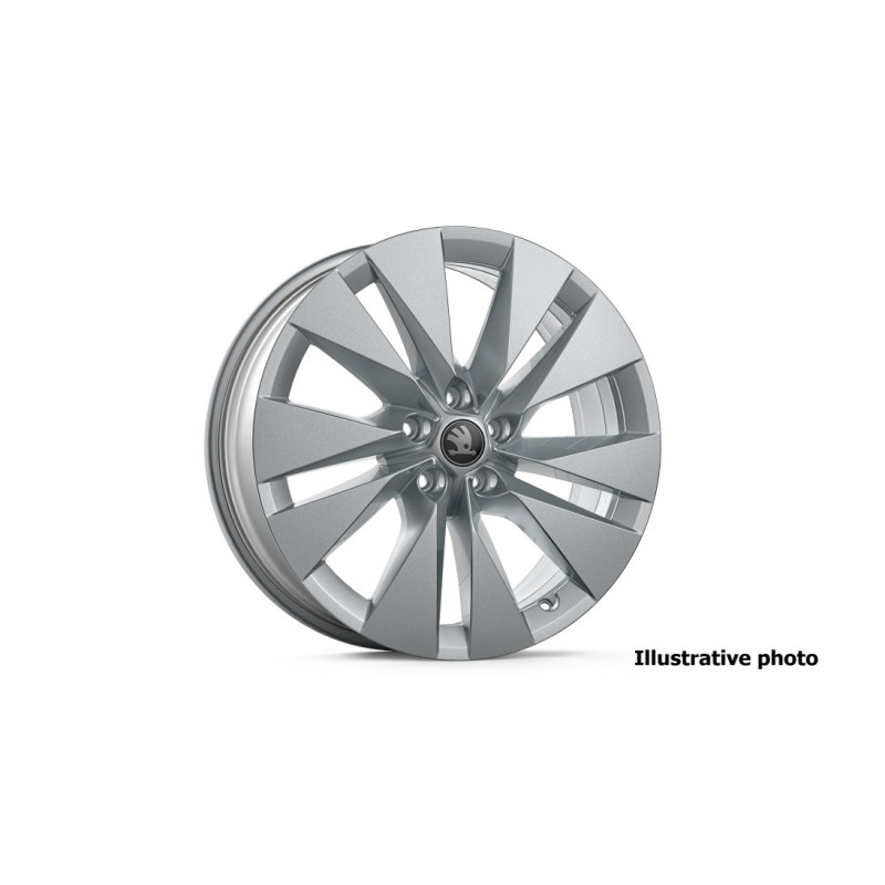 Alu kolo PROTEUS 8Jx19" 5x112 ET45 - Stříbrná metalíza - illustrative