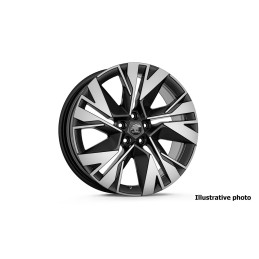 Alu kolo REMO 8J x 20" 5x112 ET45 - Černá metalíza - illustrative