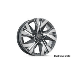 Alu kolo REMO 8Jx20" 5x112 ET45 - Antracitová metalíza - illustrative