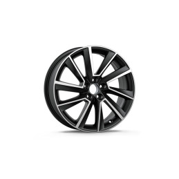 Alu kolo Škoda STRATOS 6,5x17 5x100 ET40 - Matná černá