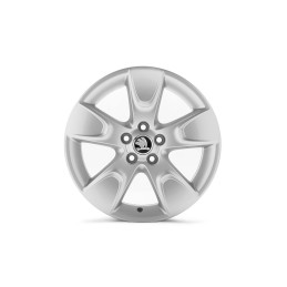 Škoda BEAR 6,5x16 5x100 ET43 - Stříbrná