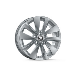 Alu kolo CORTADERO 6,0Jx16 5x100 ET38 - Stříbrná metalíza