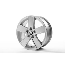Škoda PROPELLER 6x15" 5x100 ET38 - Stříbrná